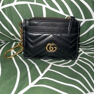 Gucci GG Marmont keychain wallet